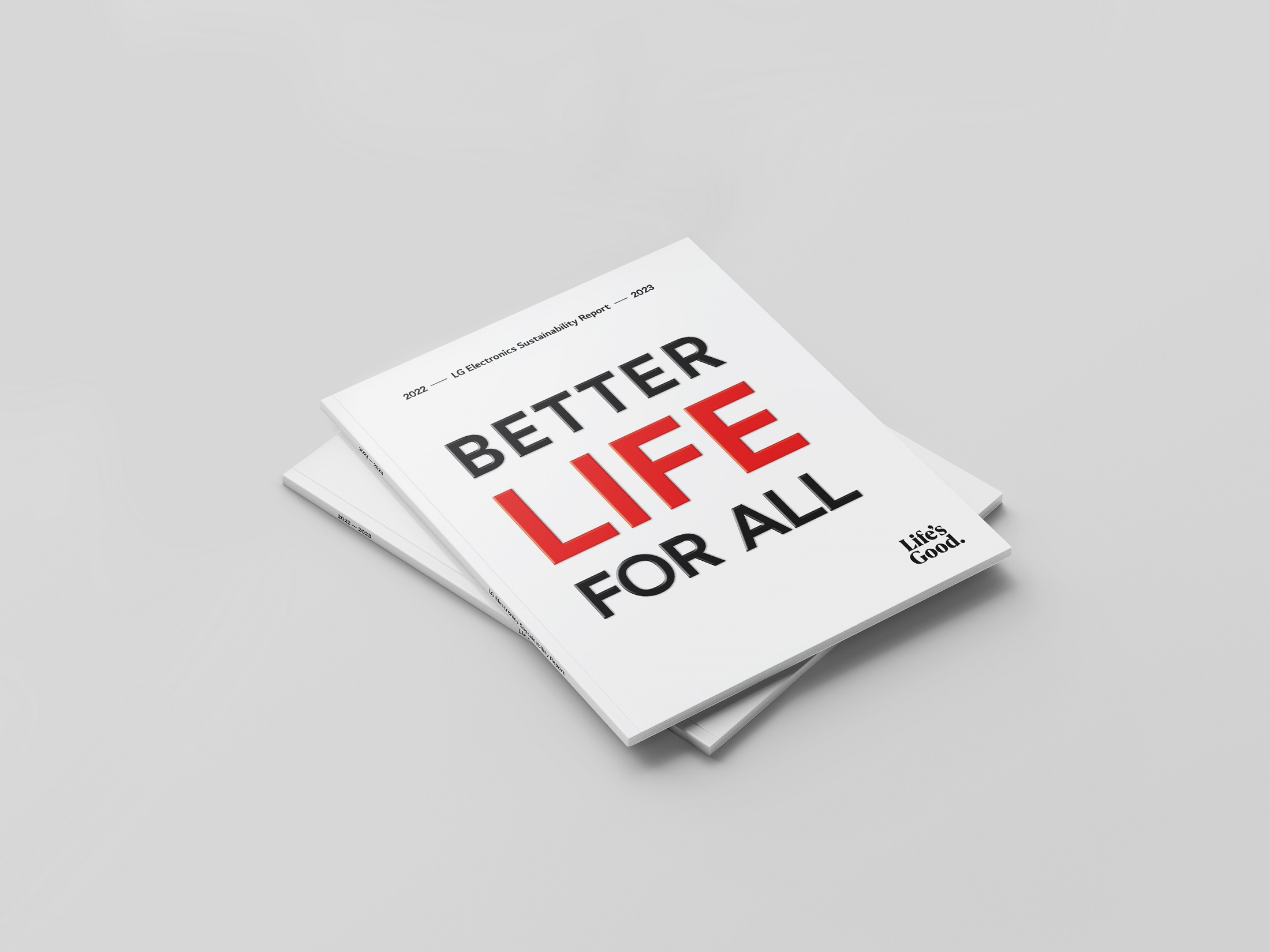 An illustration of a book titled 'BETTER LIFE FOR ALL'