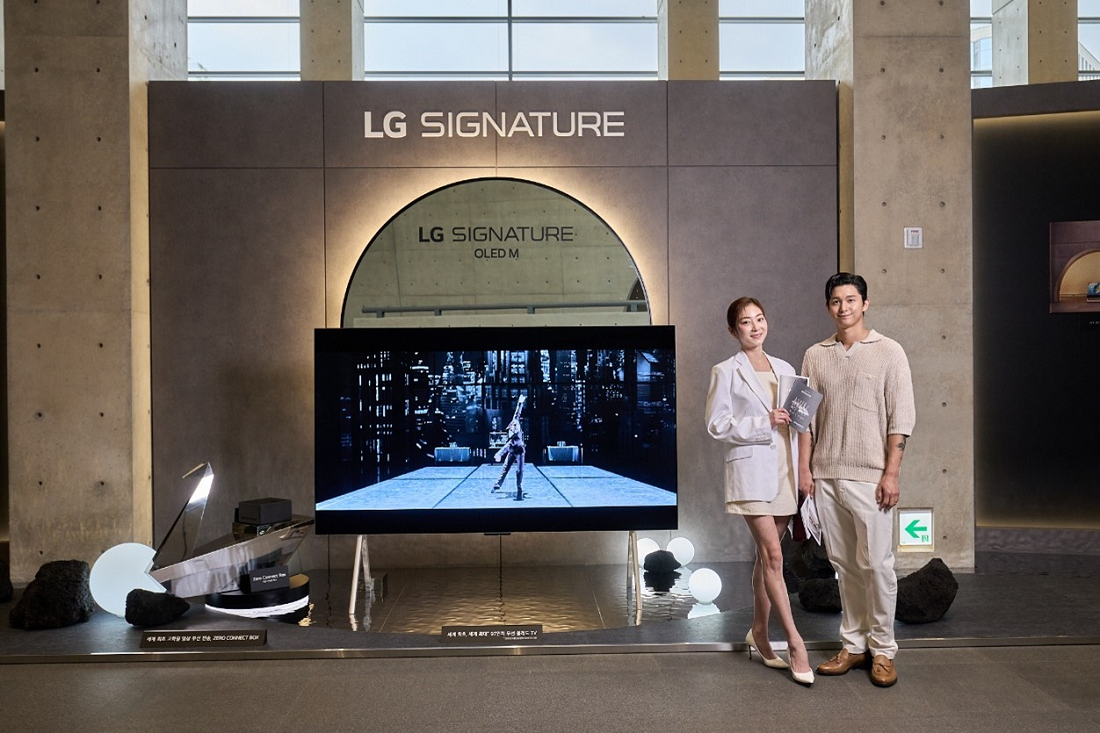 [LG SIGNATURE Inspirations] رونمایی از نمایشگاه جدید دنیای دلربا با دریاچه قو