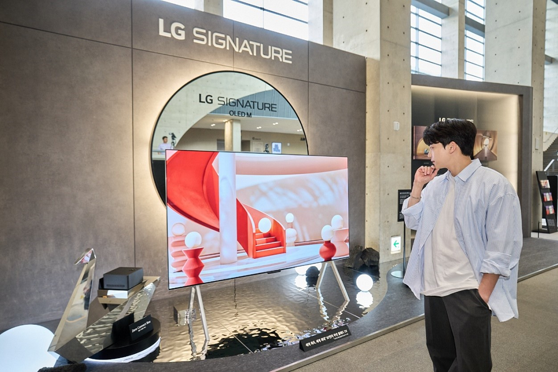 [LG SIGNATURE Inspirations] رونمایی از نمایشگاه جدید دنیای دلربا با دریاچه قو