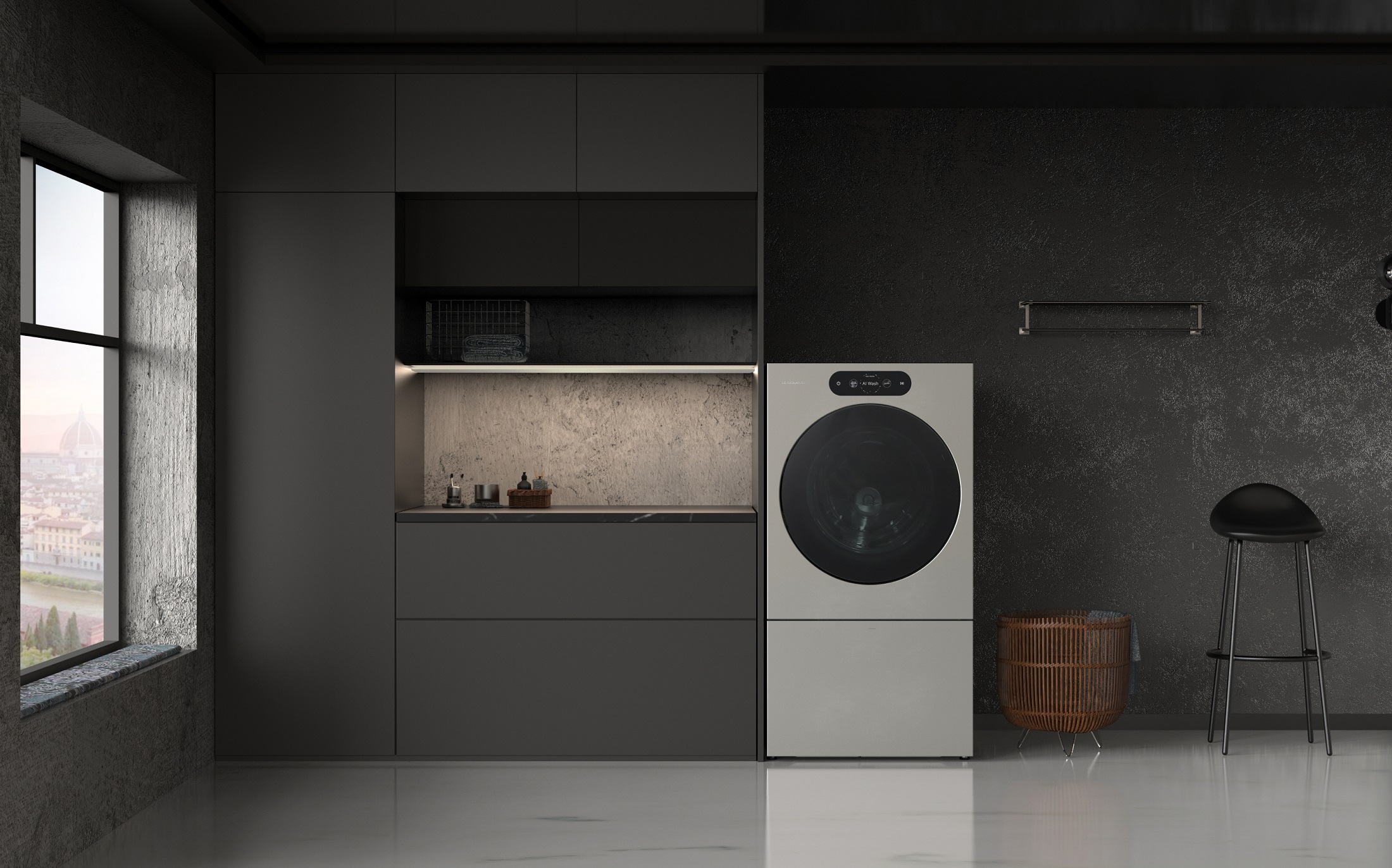 The new LG SIGNATURE Washer-Dryer with Heat Pump