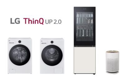 LG’s home appliance product lineup with LG ThinQ UP 2.0