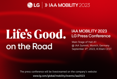 LG CEO to Present Company’s Future Mobility Vision at IAA Mobility 2023