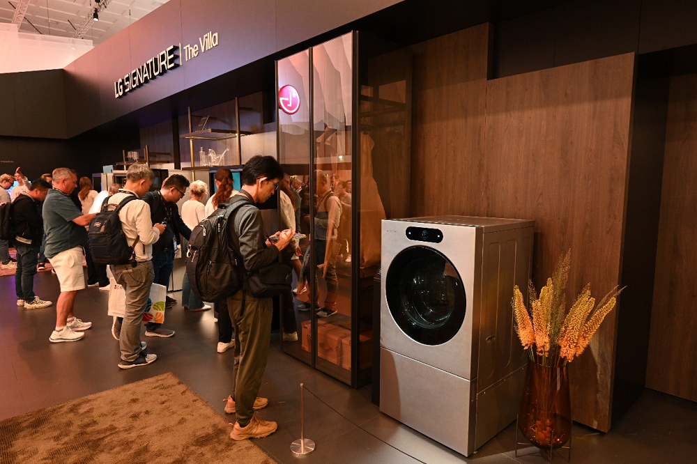 LG SIGNATURE, The Villa zone, prepared at LG booth during IFA 2023