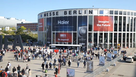A photo of Messe Berlin where IFA 2023 took place