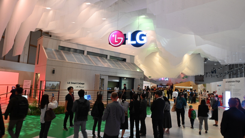 LG Booth installed at IFA 2023