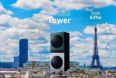 A Giant LG WashTower to Capture the Eyes of Parisians