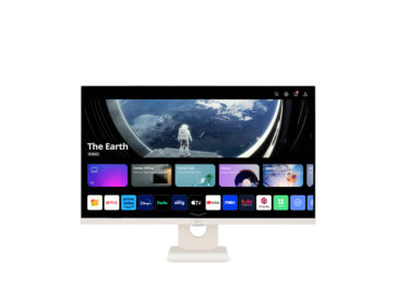 Front image of LG SMART Monitor