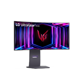 New UltraGear gaming monitor viewed from a diagonal angle