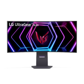 Front image of 800R-curved UltraGear monitor