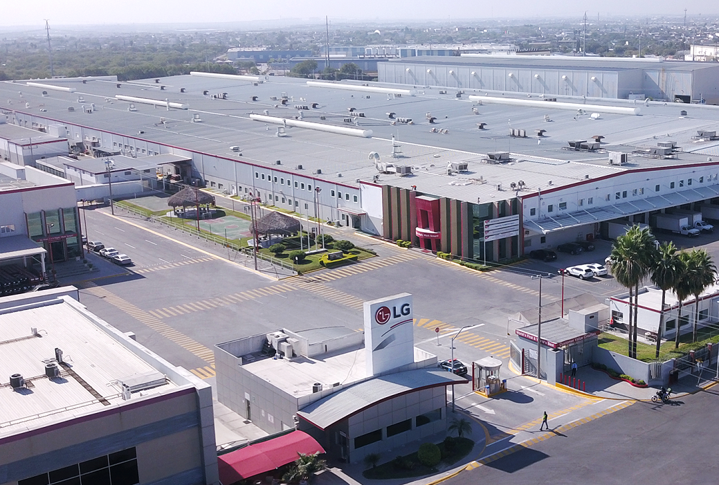 LG’s factory in Monterrey, Mexico