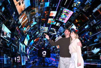 LG Captivates CES 2024 Spectators With Immersive webOS Experience Zone