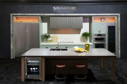 A photo of the Signature Kitchen Suite zone at KBIS 2024