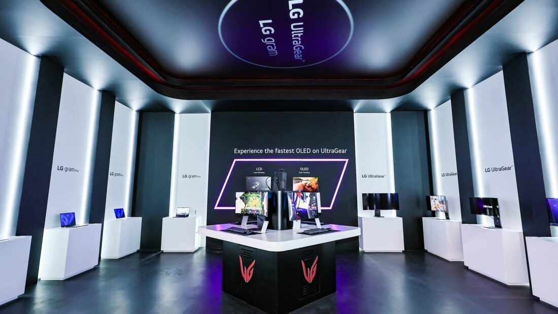 LG showcases its cutting-edge home appliances and core technologies at the Appliance & Electronics World Expo (AWE) 2024 in Shanghai, China