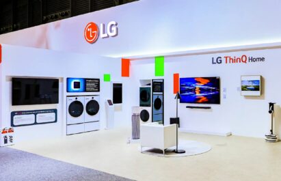 A Photo of the LG ThinQ Home zone at AWE 2024