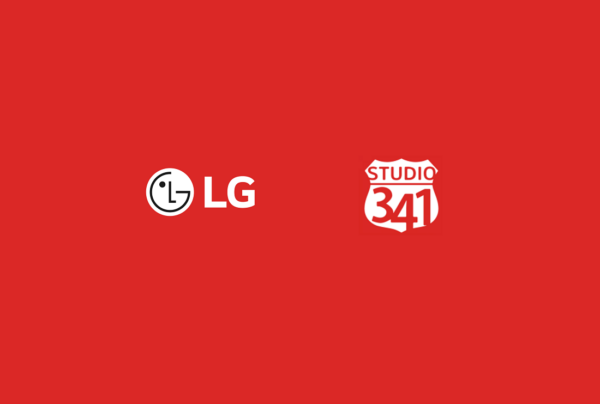 An illustration of the LG logo and studio341