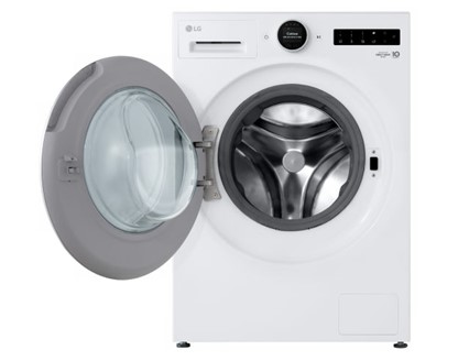 A picture of an open washing machine