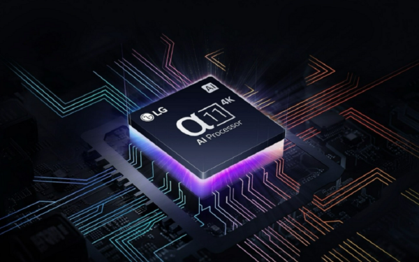 An image of the LG Alpha AI processor