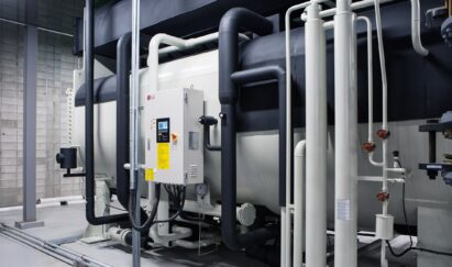 A photo of an LG Absorption Chiller