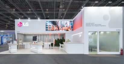 A photo of LG’s booth showcasing PuroTecTM at Chinaplas 2024