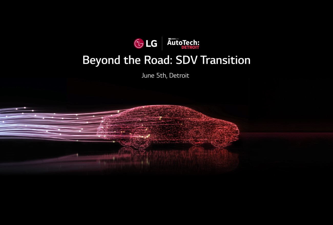 LG to Present Insights Into Software-Defined Vehicles at AutoTech: Detroit