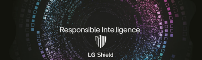 An illustration of Responsible Intelligence, LG Shield, the company’s AI-based security system