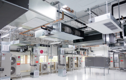 A picture of an LG factory