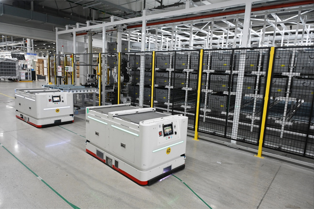 A picture of LG smart factory