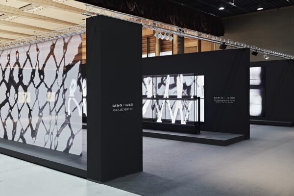 A picture of the different artwork displays