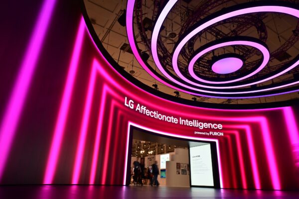 A picture of the LG Affectionate Intelligence zone at IFA 2024