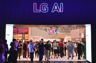 A picture of the LG AI entrance to the booth at IFA 2024