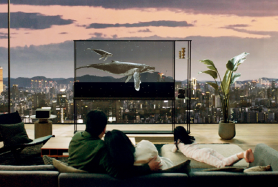 LG's World-First Transparent and True Wireless 4K OLED TV Delivers New Screen Experience