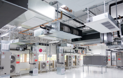 A photo of LG Electronics' Global HVAC Academy in Boston(USA)