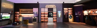 A view of The Night Zone, decorated with LG's premium appliances