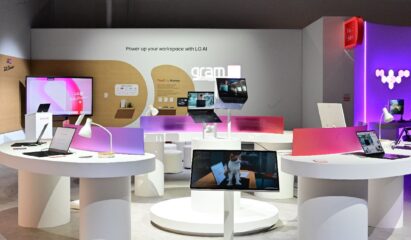 A photo of The Work & Create (Intelligent Office) zone, where the 2025 gram lineup is on display