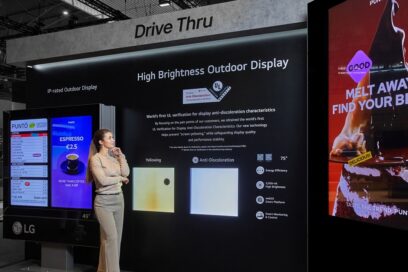 Drive-Thru High Brightness Outdoor Display exhibit
