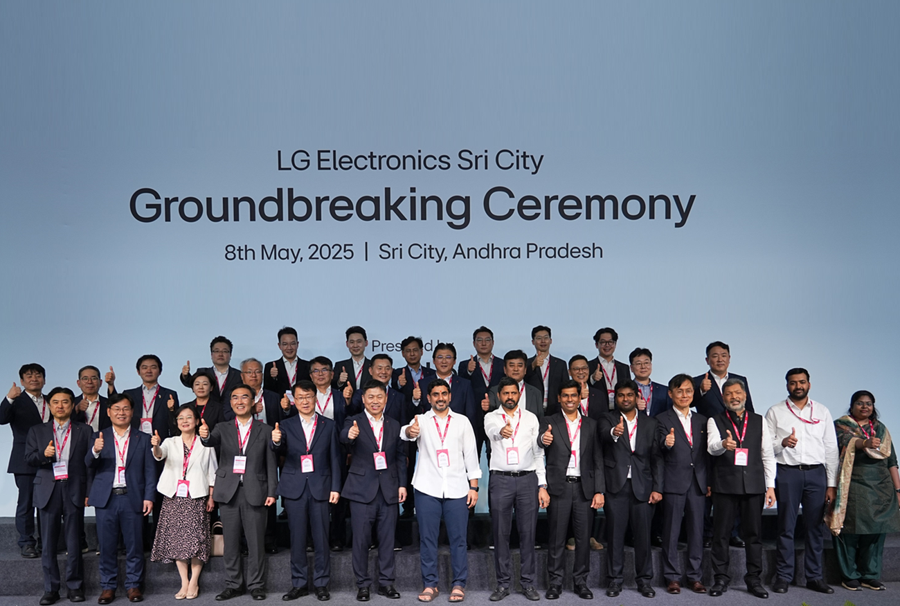 LG Electronics India Limited Begins Construction of Its Third Manufacturing Plant in India