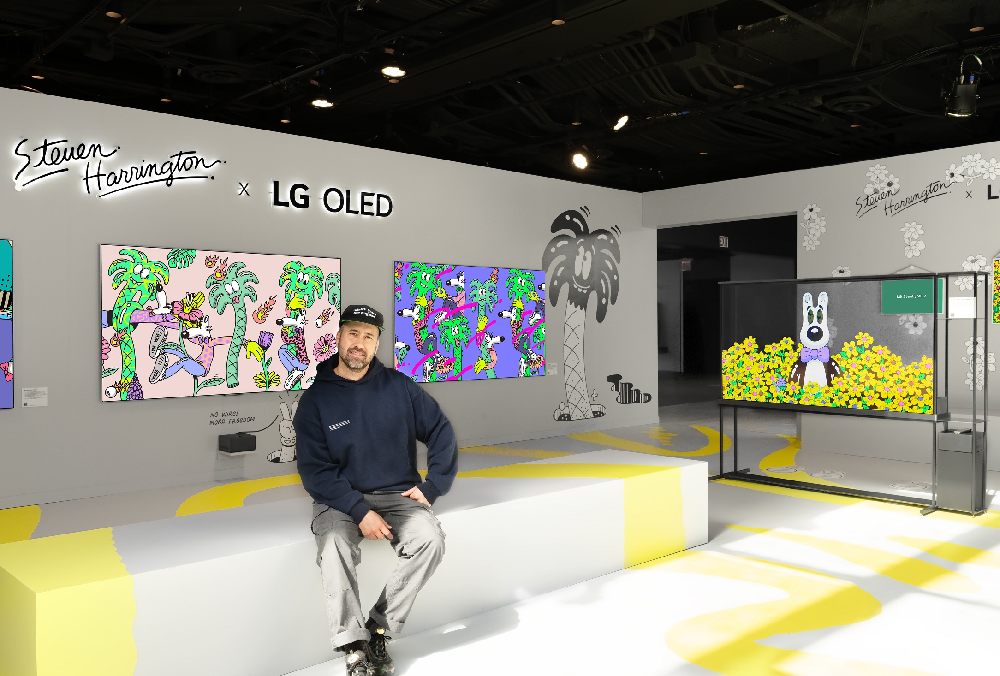 LG OLED Celebrates Artistic Vision and Creative Expression With Digital Art Experiences in New York