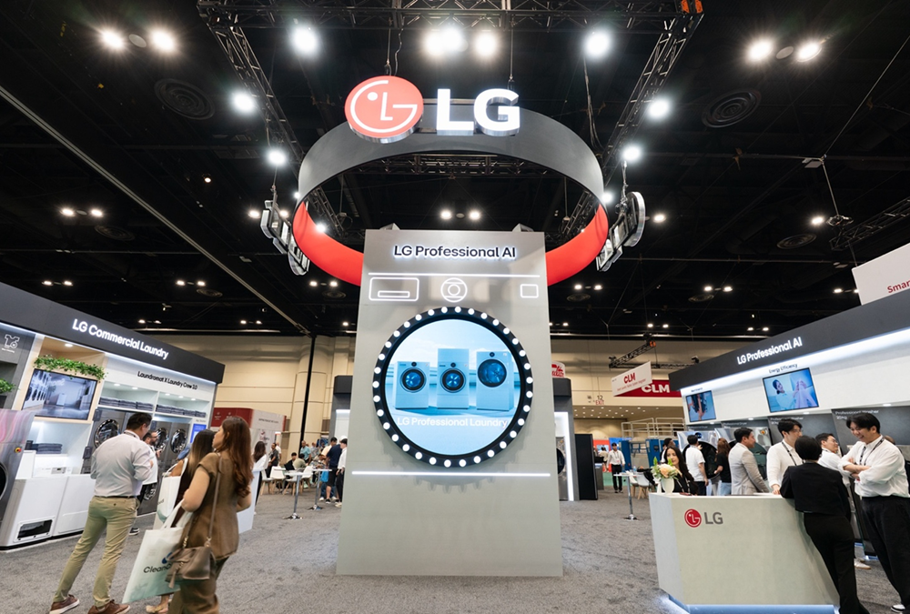 LG Showcases Advanced Commercial Laundry Solutions at Clean Show 2025