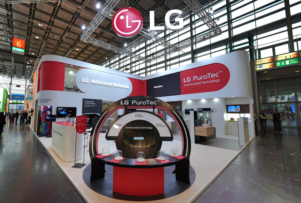 LG Showcases PuroTec™ Antimicrobial Material at K Show in Germany