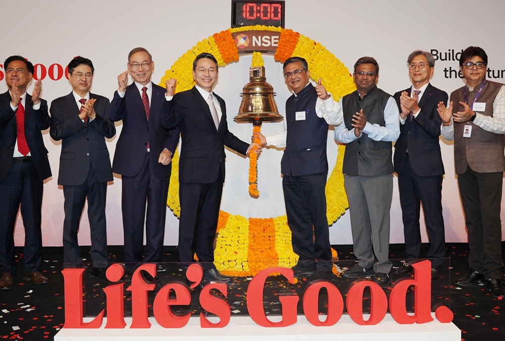 LG Electronics India Lists on NSE