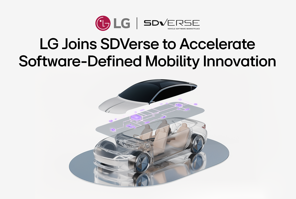 LG Joins SDVerse To Accelerate Software-Defined Mobility Innovation