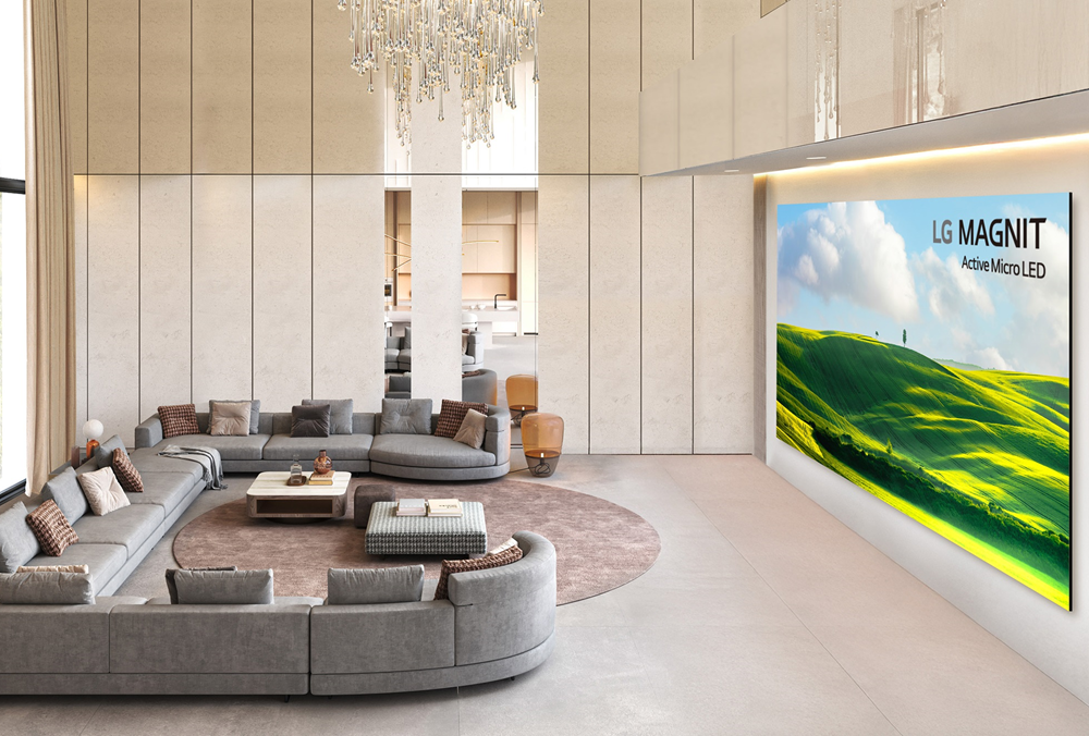 LG Unveils a New Era of Luxury Home Cinema With LG Magnit Active Micro LED