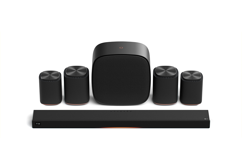 LG Sound Suite: The World's First Soundbar Audio System Powered by Dolby Atmos FlexConnect